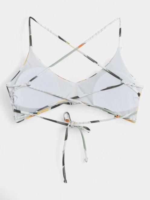 Fundango Moana Bralette Top női bikini felső fehér színben 7