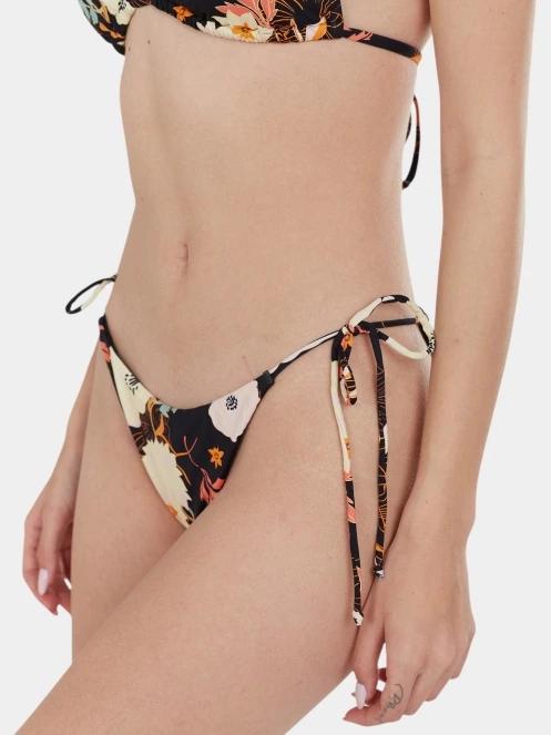 Fundango Innisfil II Tie-side Bottom női bikini alsó fekete színben 2