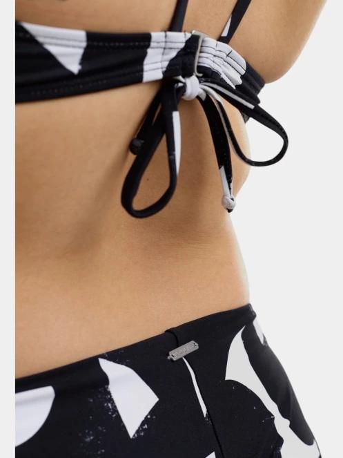 Fundango Hogg High Waisted Bottom női bikini alsó fekete színben 5