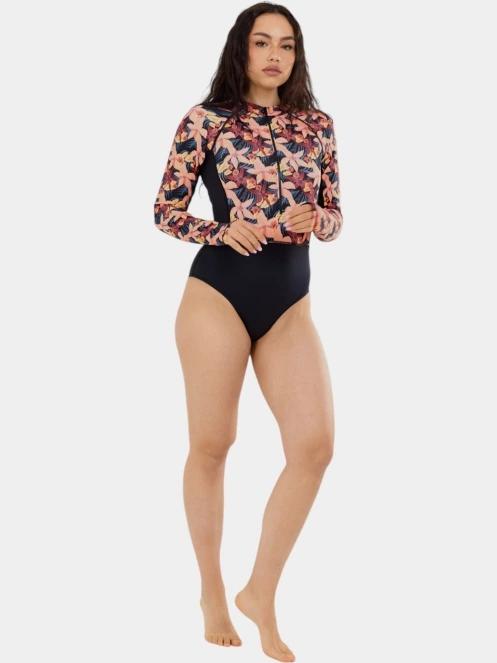 Fundango Dolphin Long Sleeve Suit női fürdőruha rózsaszín színben 5