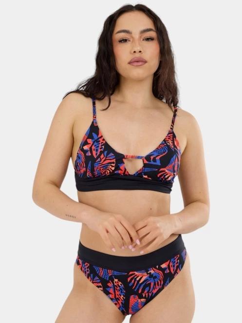 Fundango Sahara V-Neck Set női bikini fekete színben 2