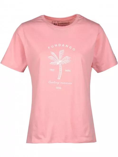 Fundango Bolton T-shirt női rövid ujjú póló rózsaszín színben 6