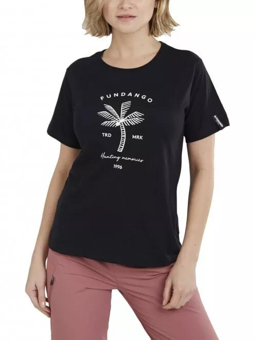 Fundango Bolton T-shirt női rövid ujjú póló sötétkék színben 2