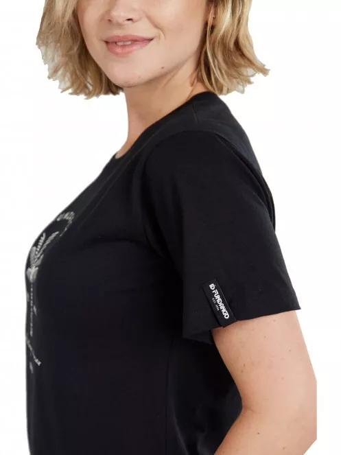Fundango Bolton T-shirt női rövid ujjú póló sötétkék színben 4