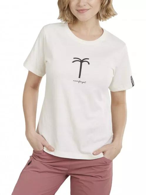 Fundango Bolton T-shirt női rövid ujjú póló homok színben 2