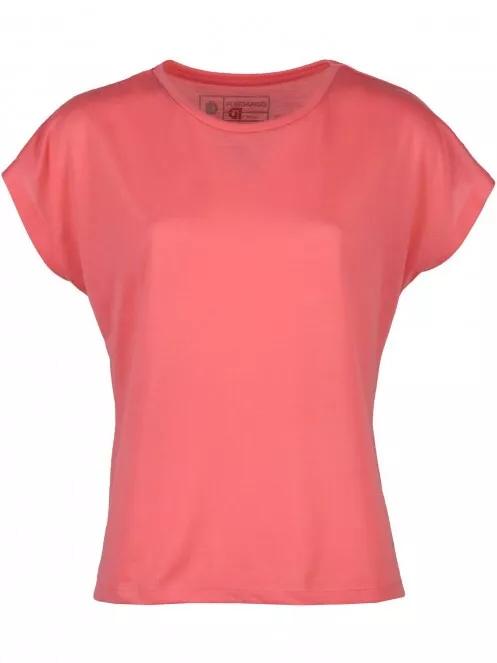 Fundango Rush Loose T-shirt női rövid ujjú póló rózsaszín színben 5