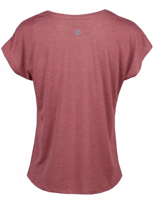 Fundango Rush Loose T-shirt női rövid ujjú póló magenta színben 8