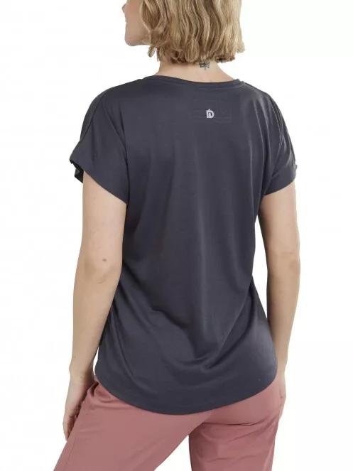 Fundango Rush Loose T-shirt női rövid ujjú póló szürke színben 3