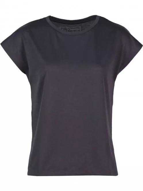 Fundango Rush Loose T-shirt női rövid ujjú póló szürke színben 5