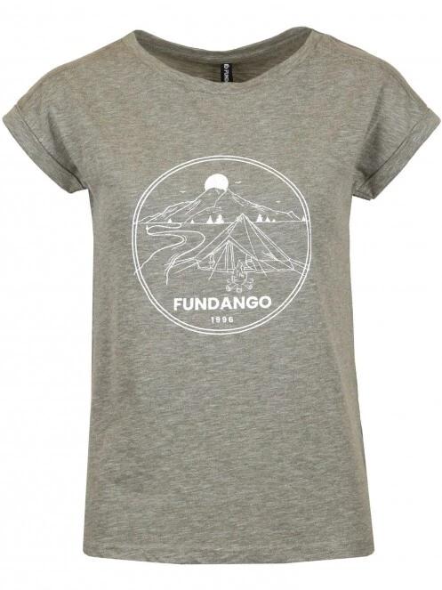 Fundango Amira T-shirt női rövid ujjú póló oliva színben 5