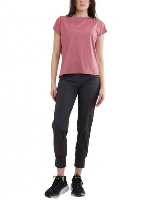 Fundango Rush T-shirt női rövid ujjú sport póló magenta színben 4