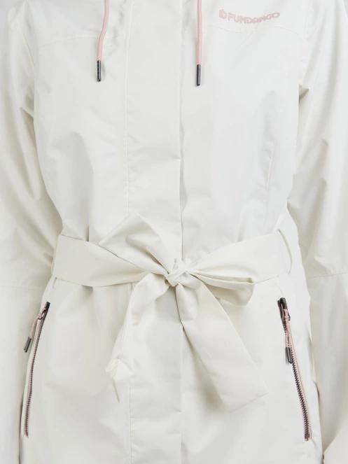 Fundango Regina Waterproof Trench Jacket női esőkabát homok színben 7