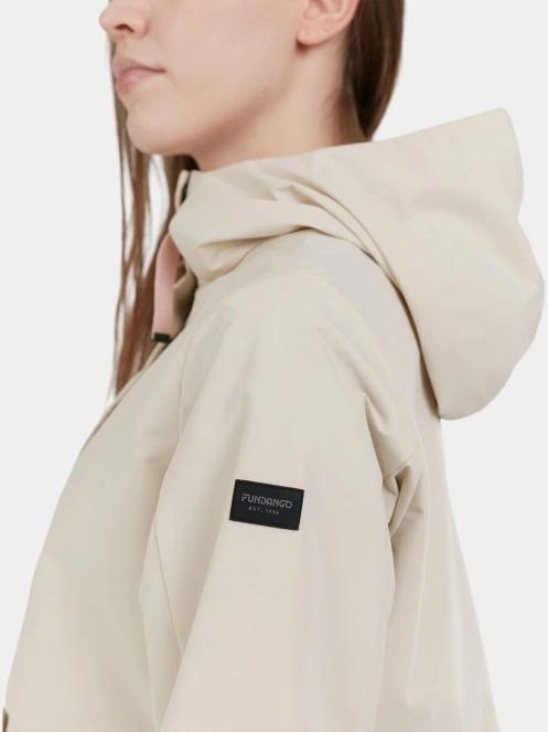 Fundango Zhuri Waterproof Jacket női esőkabát homok színben 6