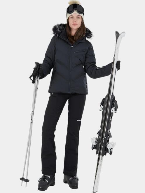 Fundango Elyra Fur Padded Jacket női síkabát fekete színben 4