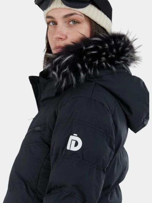 Fundango Elyra Fur Padded Jacket női síkabát fekete színben 9