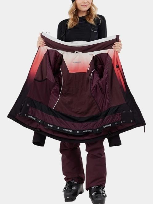 Fundango Pumila Padded Jacket női steppelt síkabát rózsaszín színben 5