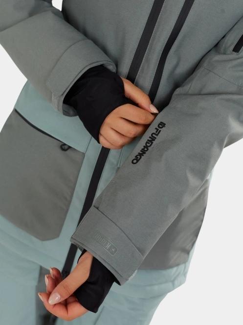 Fundango Poplar ECO Jacket női síkabát zöld színben 9