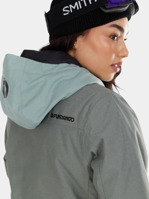 Fundango Poplar ECO Jacket női síkabát zöld színben 10