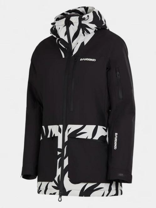 Fundango Poplar ECO Jacket női síkabát fekete színben 9