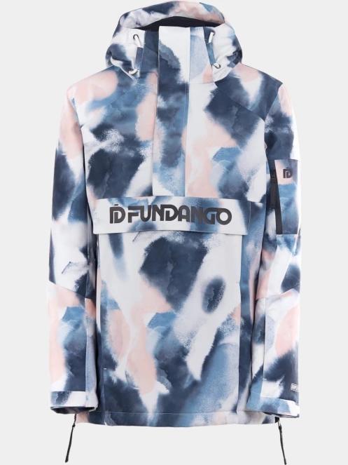 Fundango Birch ECO Logo Anorak női síkabát sötétkék színben 9