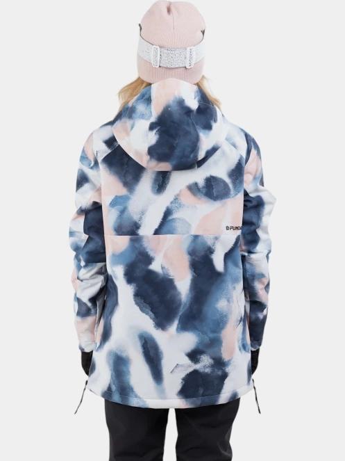 Fundango Birch ECO Logo Anorak női síkabát sötétkék színben 3