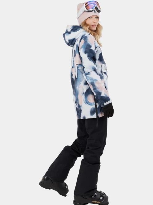 Fundango Birch ECO Logo Anorak női síkabát sötétkék színben 5