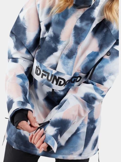 Fundango Birch ECO Logo Anorak női síkabát sötétkék színben 7
