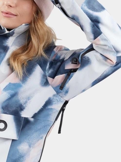 Fundango Birch ECO Logo Anorak női síkabát sötétkék színben 8