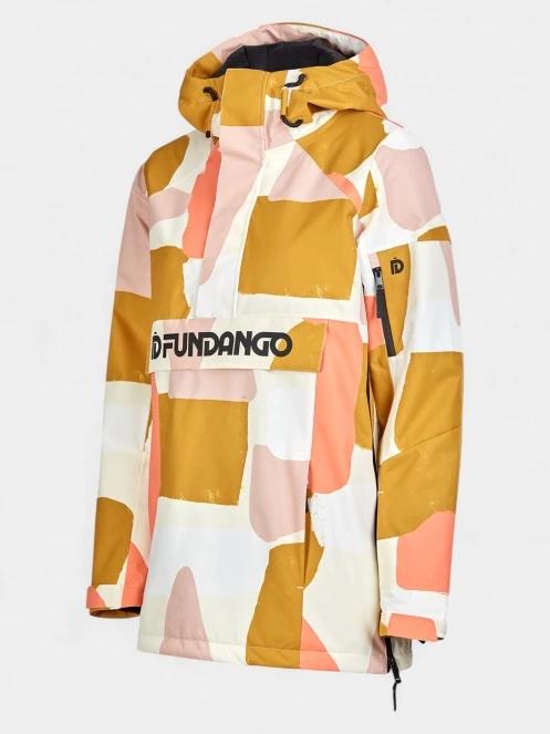 Fundango Birch ECO Logo Anorak női anorák sárga színben 12