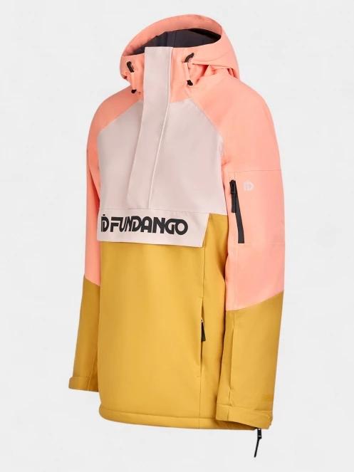 Fundango Birch ECO Logo Anorak női anorák rózsaszín színben 12