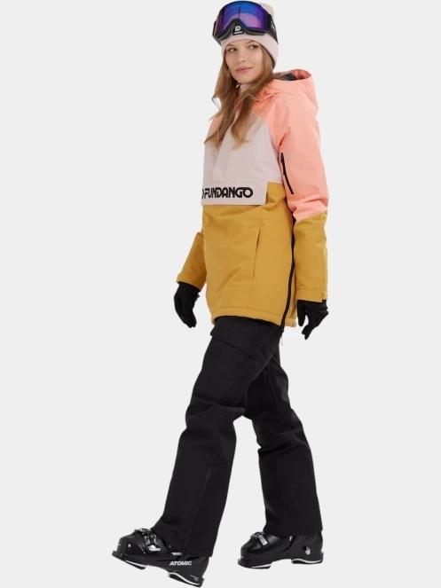 Fundango Birch ECO Logo Anorak női anorák rózsaszín színben 5