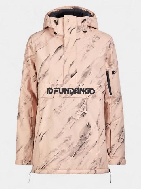 Fundango Birch ECO Logo Anorak női anorák rózsaszín színben 10