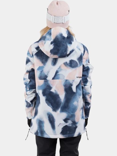 Fundango Birch ECO Logo Anorak női anorák sötétkék színben 3