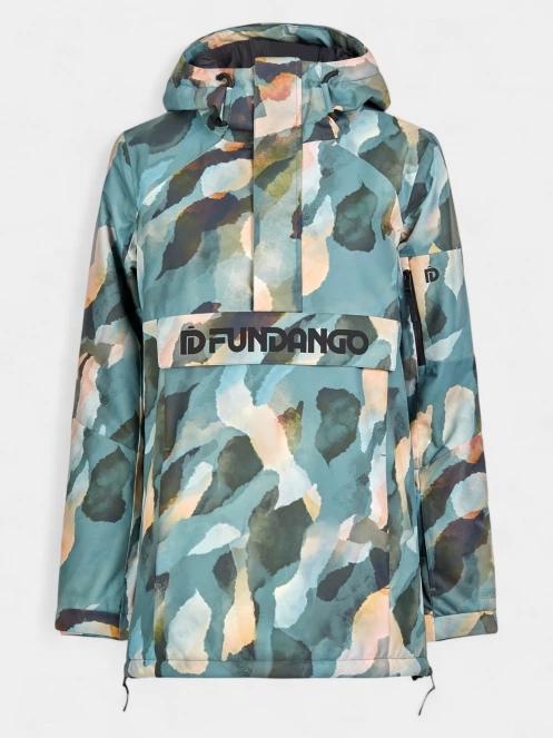 Fundango Birch ECO Logo Anorak női anorák zöld színben 9