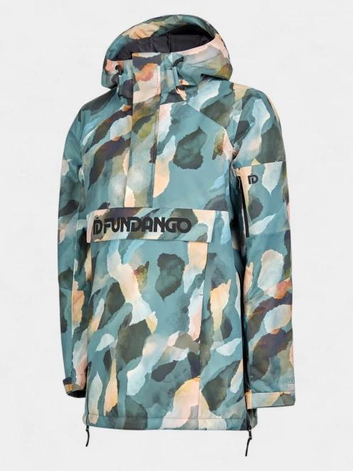 Fundango Birch ECO Logo Anorak női anorák zöld színben 10