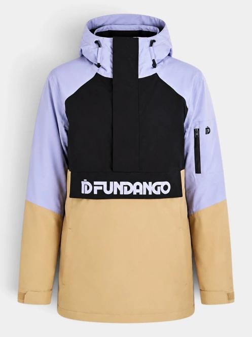 Fundango Birch ECO Logo Anorak női anorák homok színben 11