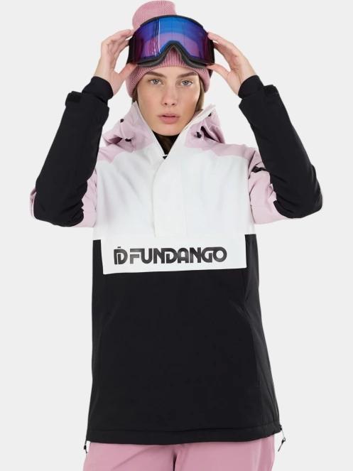 Fundango Birch ECO Logo Anorak női anorák lila színben 6