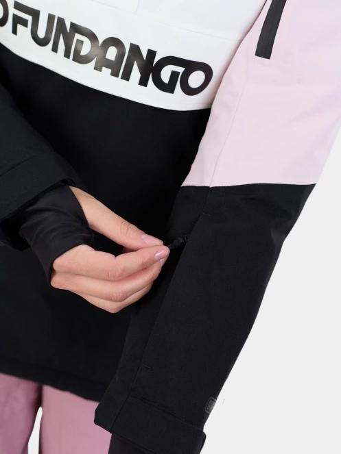 Fundango Birch ECO Logo Anorak női anorák lila színben 10