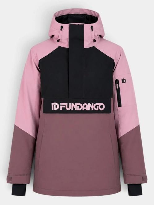 Fundango Birch ECO Logo Anorak női anorák rózsaszín színben 12