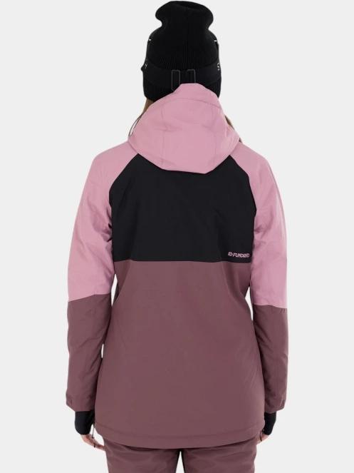 Fundango Birch ECO Logo Anorak női anorák rózsaszín színben 3