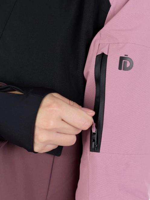 Fundango Birch ECO Logo Anorak női anorák rózsaszín színben 9