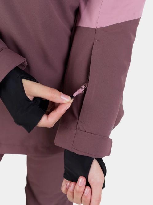 Fundango Birch ECO Logo Anorak női anorák rózsaszín színben 10
