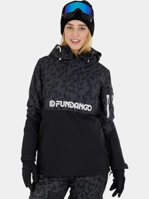 Fundango Birch ECO Logo Anorak női anorák szürke színben 2