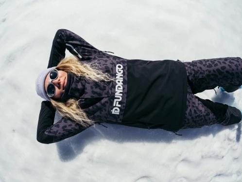 Fundango Birch ECO Logo Anorak női anorák szürke színben 13