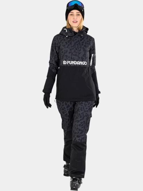 Fundango Birch ECO Logo Anorak női anorák szürke színben 4