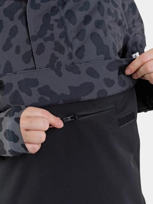 Fundango Birch ECO Logo Anorak női anorák szürke színben 8