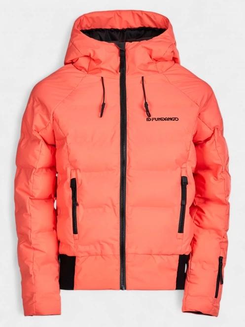 Fundango Zina Padded Jacket női steppelt síkabát rózsaszín színben 8