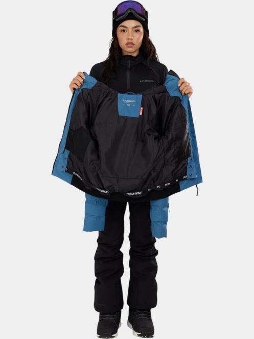 Fundango Zina Padded Jacket női steppelt síkabát kék színben 5