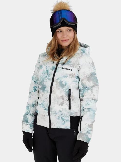 Fundango Zina Padded Jacket női steppelt síkabát fehér színben 2