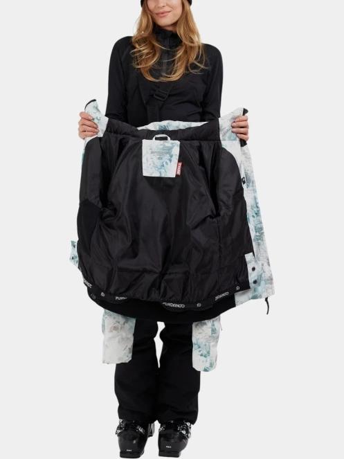 Fundango Zina Padded Jacket női steppelt síkabát fehér színben 5